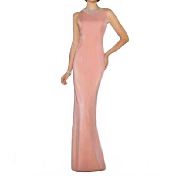NEW CAMERON BLAKE women's formal dress in english rose